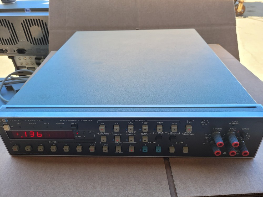 Agilent Keysight Hewlett Packard HP 3455A Digital Voltmeter