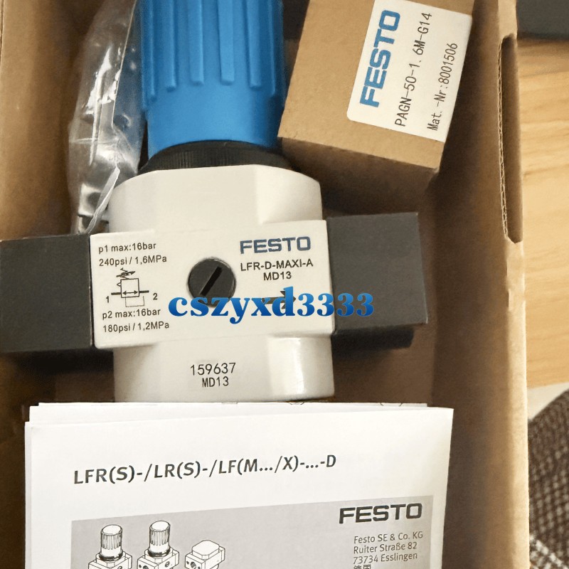 1PC Original FESTO LFR-1-D-MAXI-A 159637 Pressure reducing valve