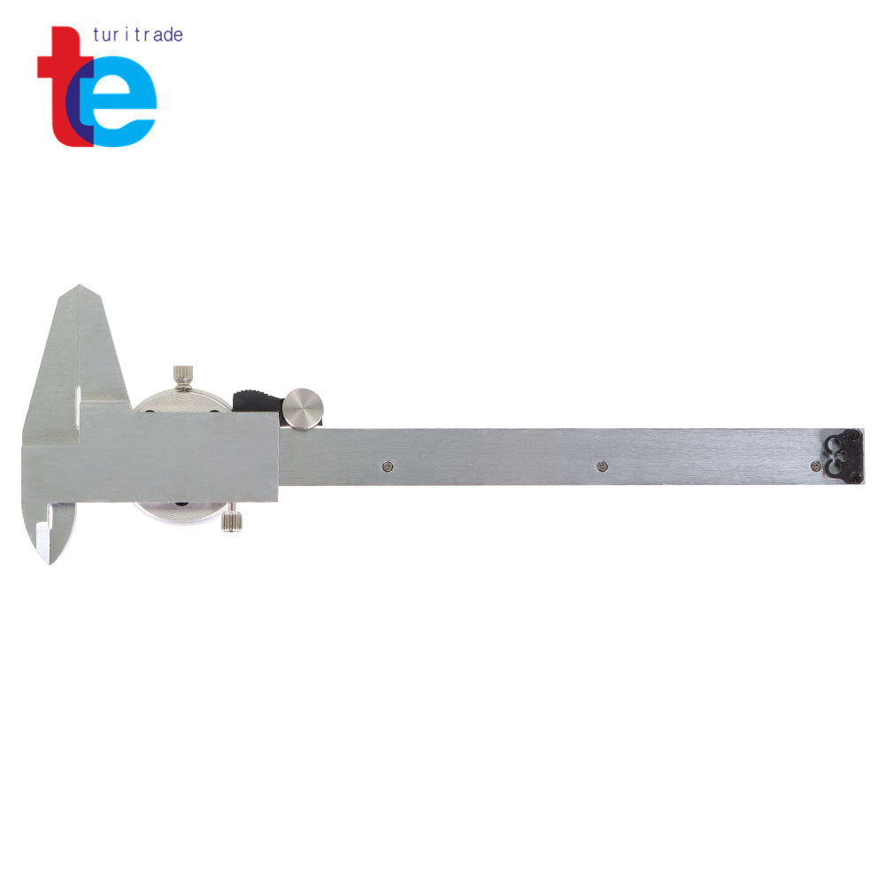 6" Utility Dial Caliper, 0.001" Resolution With Slide Lock, Including Case
