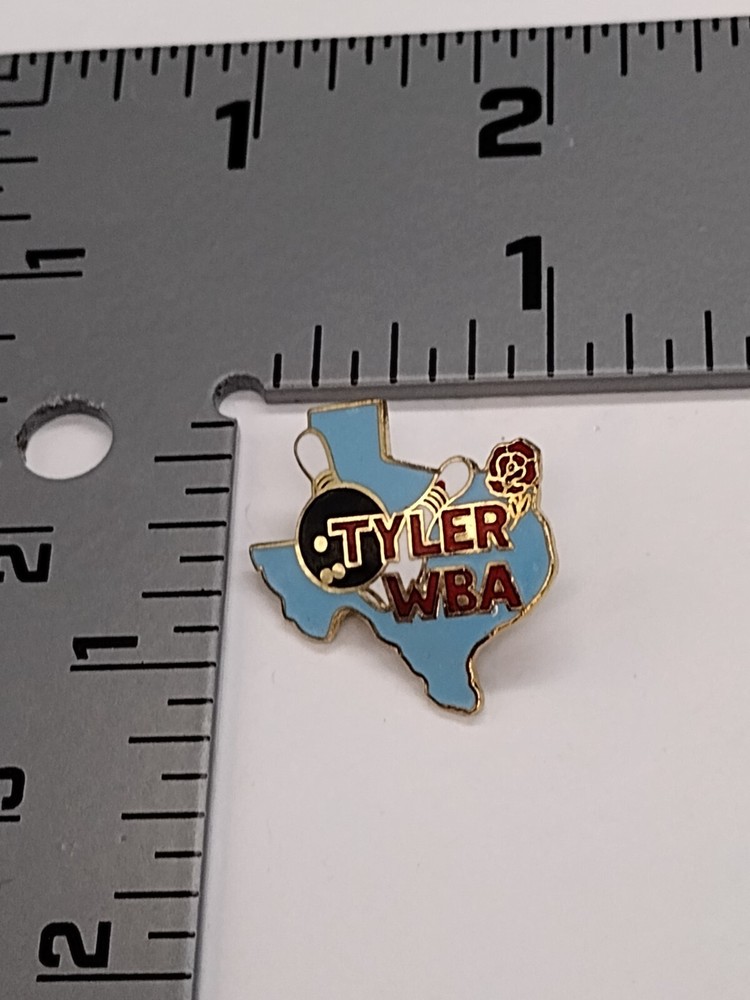TYLER WBA Texas State Bowling Lapel Pin