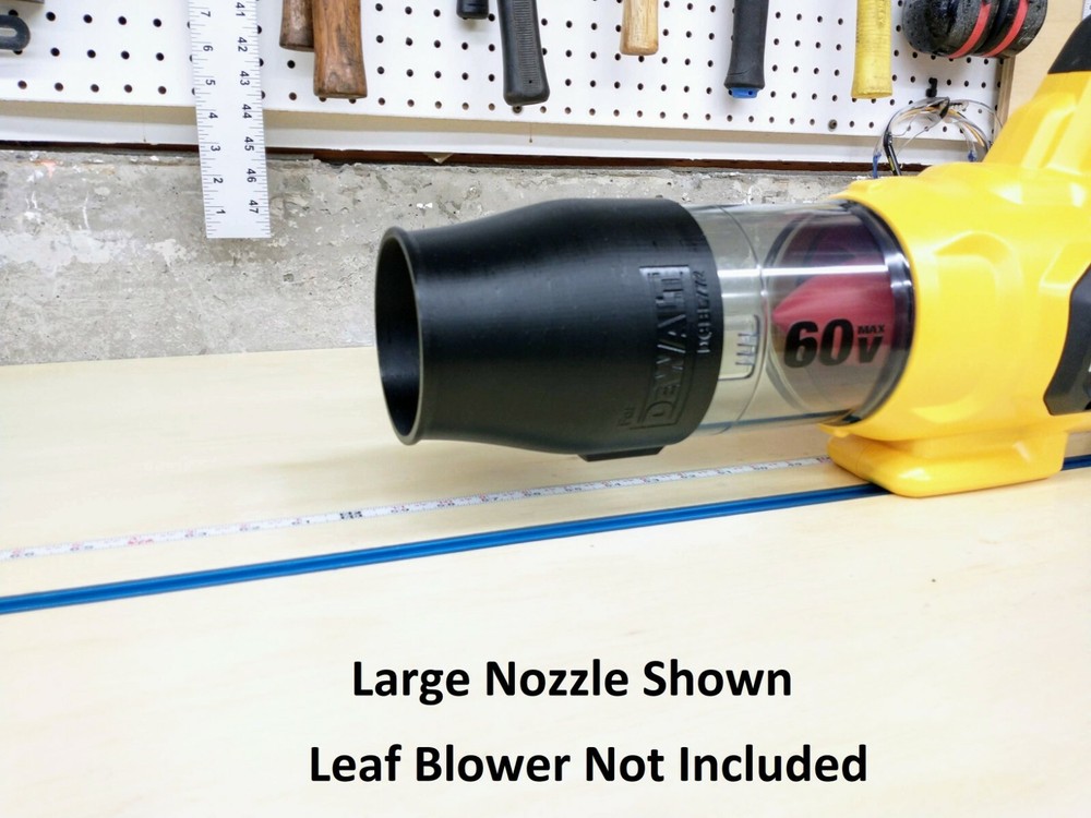 Short, Stubby Nozzle for DeWalt 60V Flexvolt DCBL772 Leaf Blower
