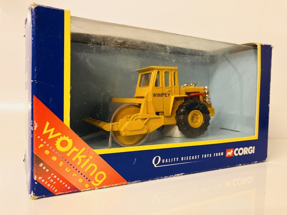 Corgi TY86001 Road Roller Wimpy with Working Features