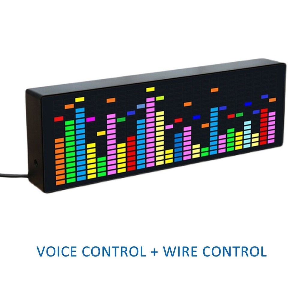 Music Spectrum Indicator VU Meter RGB Audio Level Display Amplifier Board