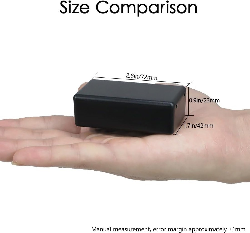 Project Box 10 Pieces ABS Plastic Electrical Project Case Small Junction Box ...