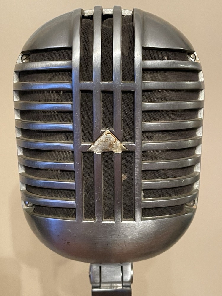 Vintage Astatic DR-10 Microphone Not Tested