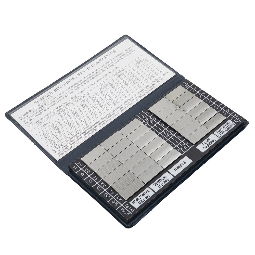 Sample Block Roughness 3 Flat Grinding 30pcs 6x3x3/8 Compare Conveniently