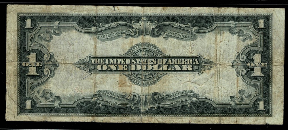 1923 $1 LARGE SIZE SILVER CERTIFICATE NOTE~88882846 FINE