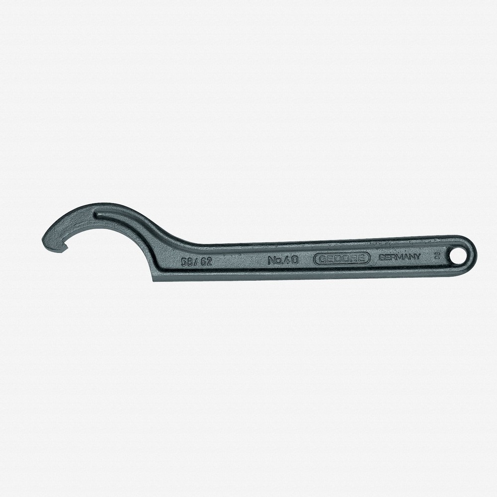 Gedore 40 80-90 Hook wrench with lug, 80-90 mm