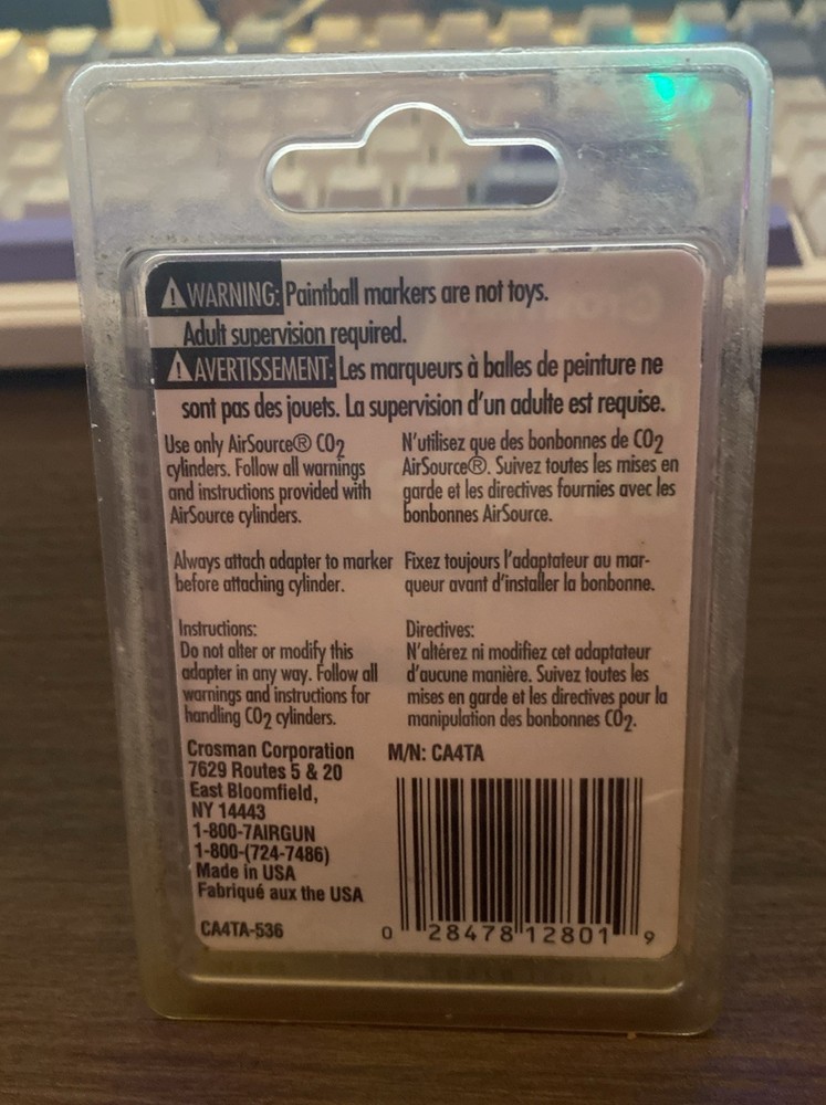 Crosman Paintball Adapter