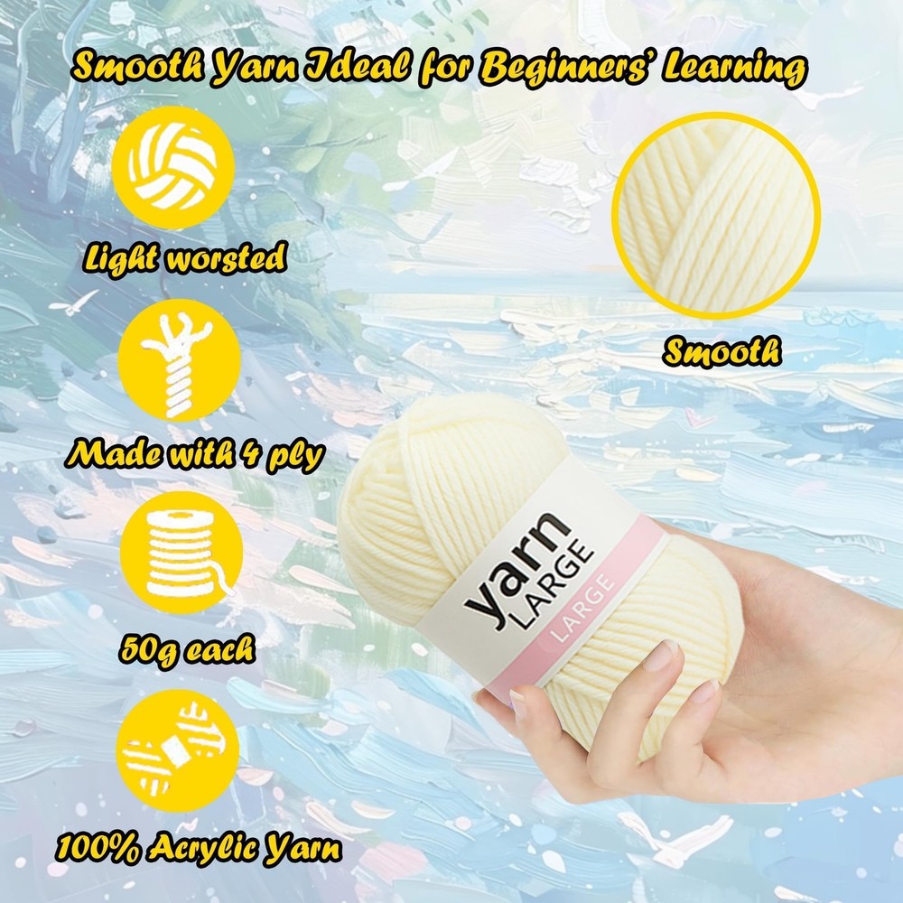 Blanket Kit Sunflower Beginner with Step by Step Instruction Tutorial Easy