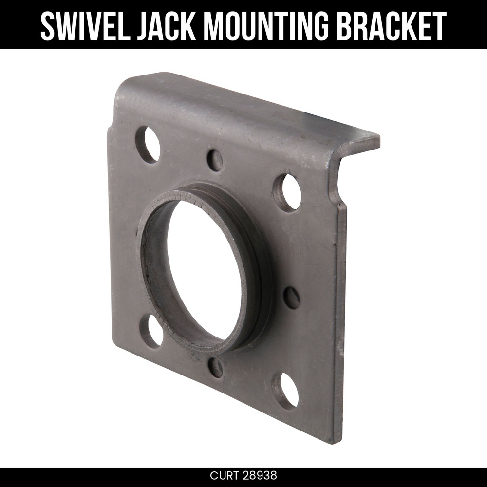 CURT Replacement Swivel Trailer Jack Mounting Bracket 28938