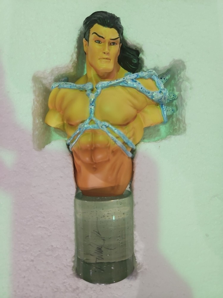 CANNON HAWKE mini bust~FATHOM~Aspen comics~Michael Turne Signed Not Displayed.