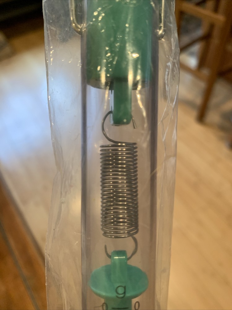 Science Kit Tubular Spring Scale 500g NEW