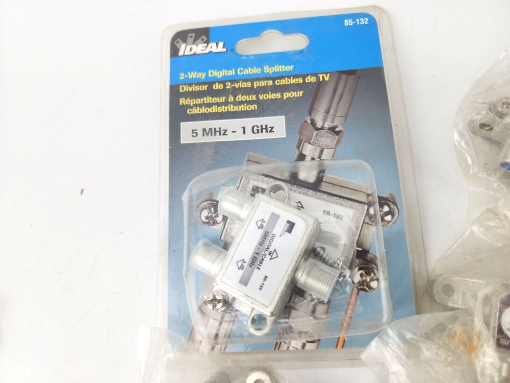Lot of 25pcs Evolution Digital Cable Splitters 2 Way 4 Way COAX