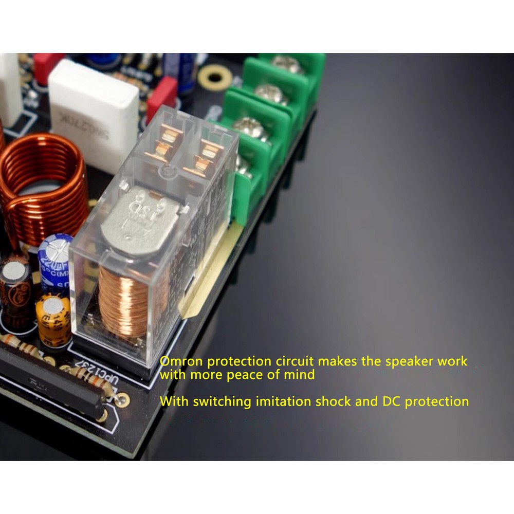 GC Version LM1875 2 Core Parallel Amplifier Board Double-Sided Gold-Sunk Board