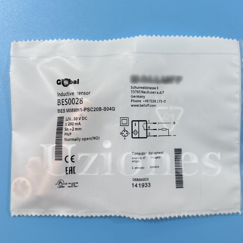 For BALLUFF BES0028 BES M08MH1-PSC20B-S04G Inductive Proximity Sensor Switch
