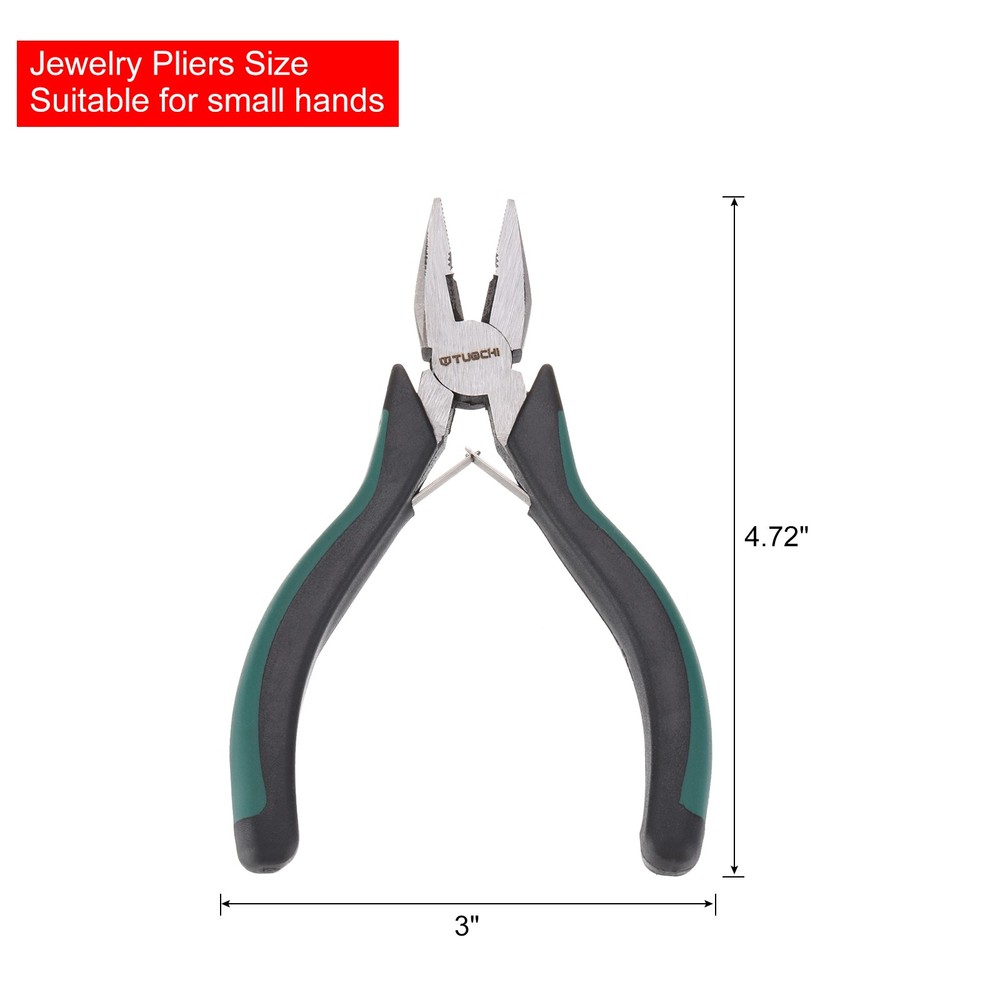 Pliers 5" Mini Combination Pliers with Wire Cutter