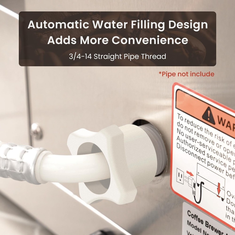 12 Cup Commercial Drip Coffee Maker