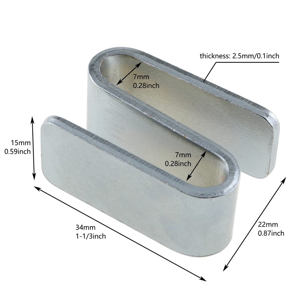 4pcs Wire Shelving S Hook Chrome Plating for Wire Shelf System Wire Rack Hook...