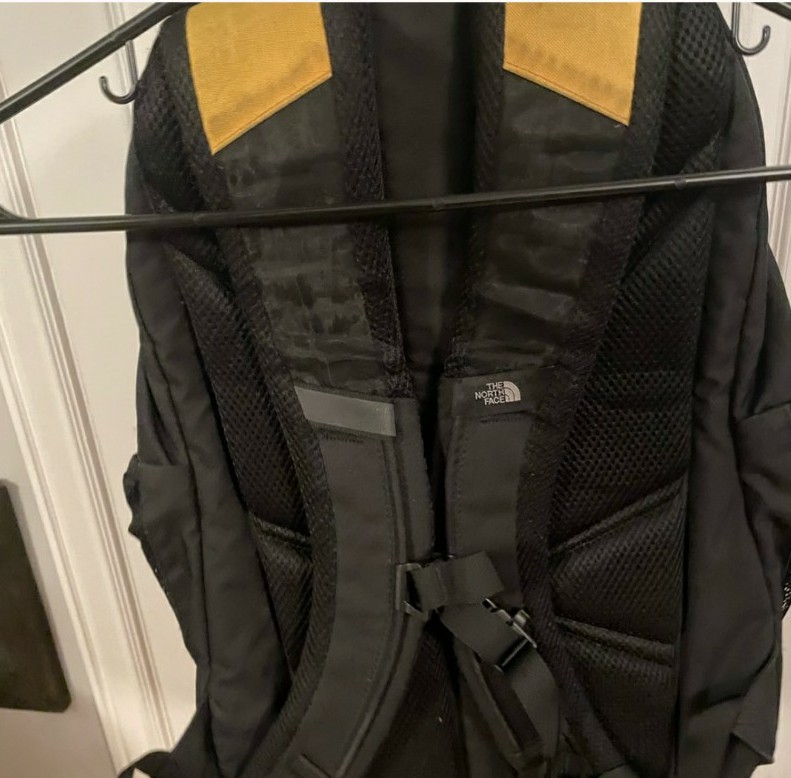 The North Face Black And Yellow Jester Back Pack