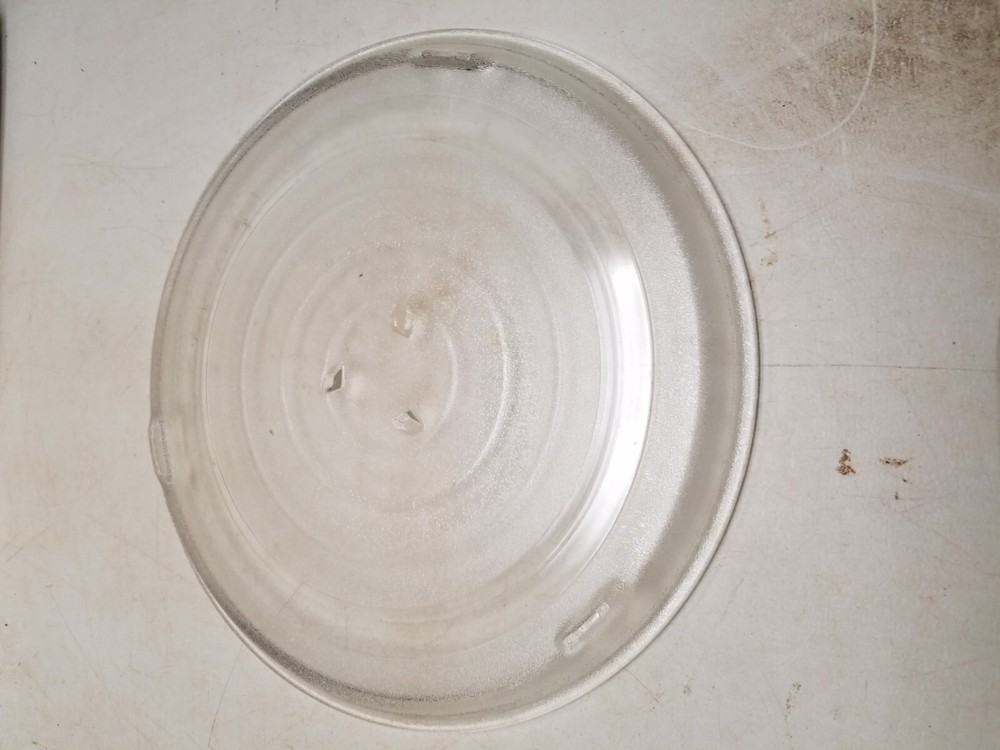 15" Microwave Textured Glass Turntable Dish (V)