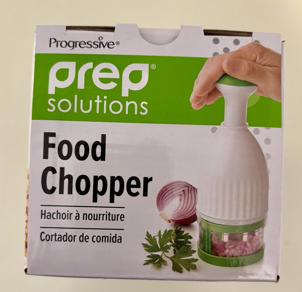 Progressive Prep Solutions Fresh Food Chopper (New Open Box)