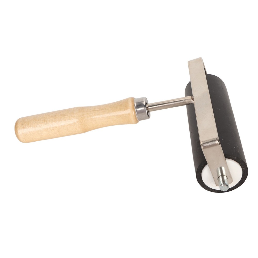 Rubber Brayer Roller Sturdy Wide Ink Roller For Printmaking Stamping