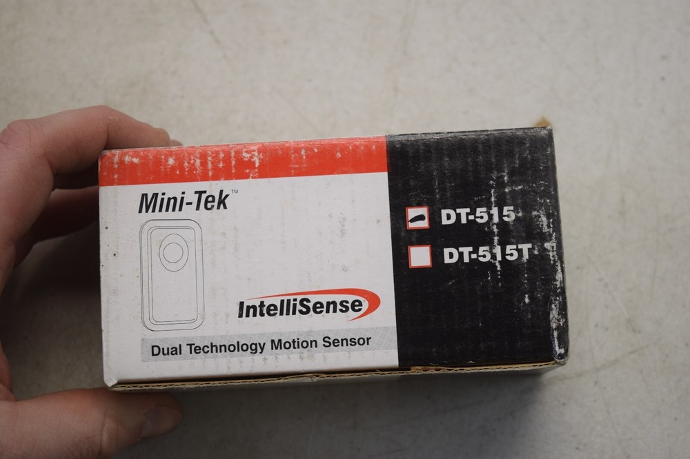intellisense DT-515 Mini-Tek Hardwired Motion Sensor 15' x 15' Coverage