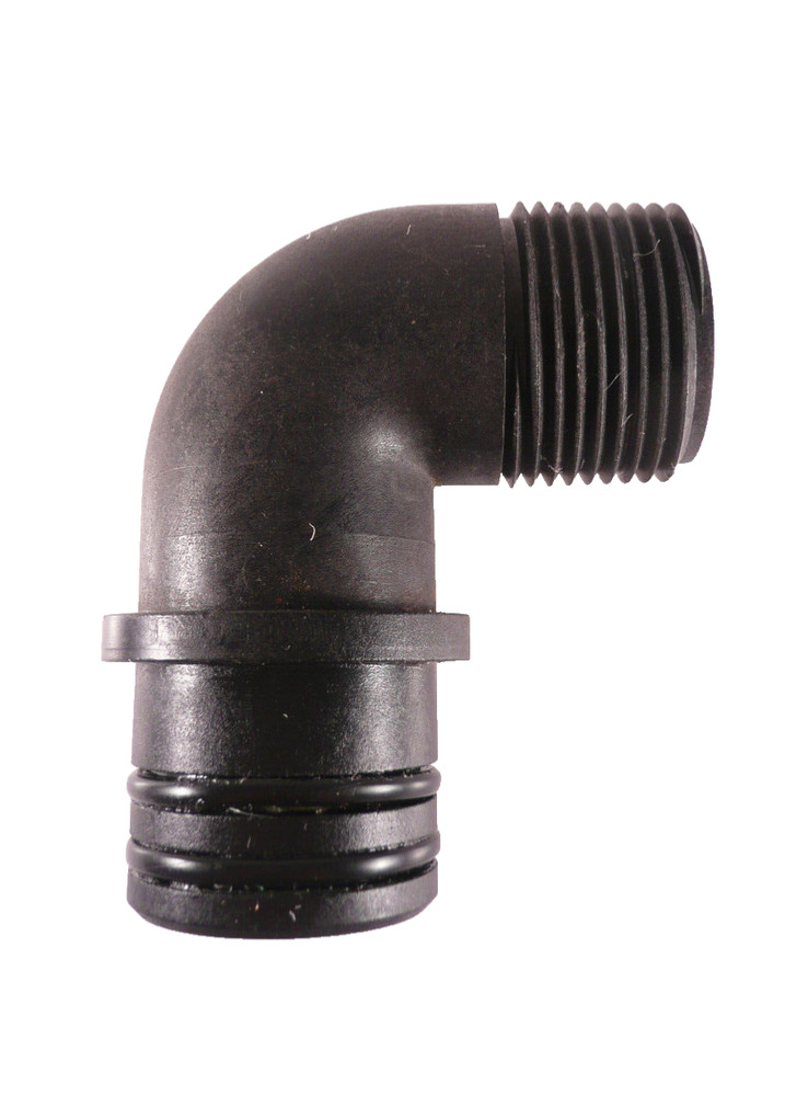 Kinetico Water Softener Original Style Elbow Connector.