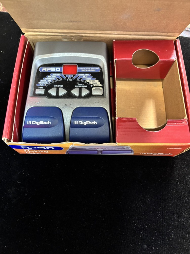 DigiTech RP50 Multi-Effect Modeling Guitar Pedal Processor w/box