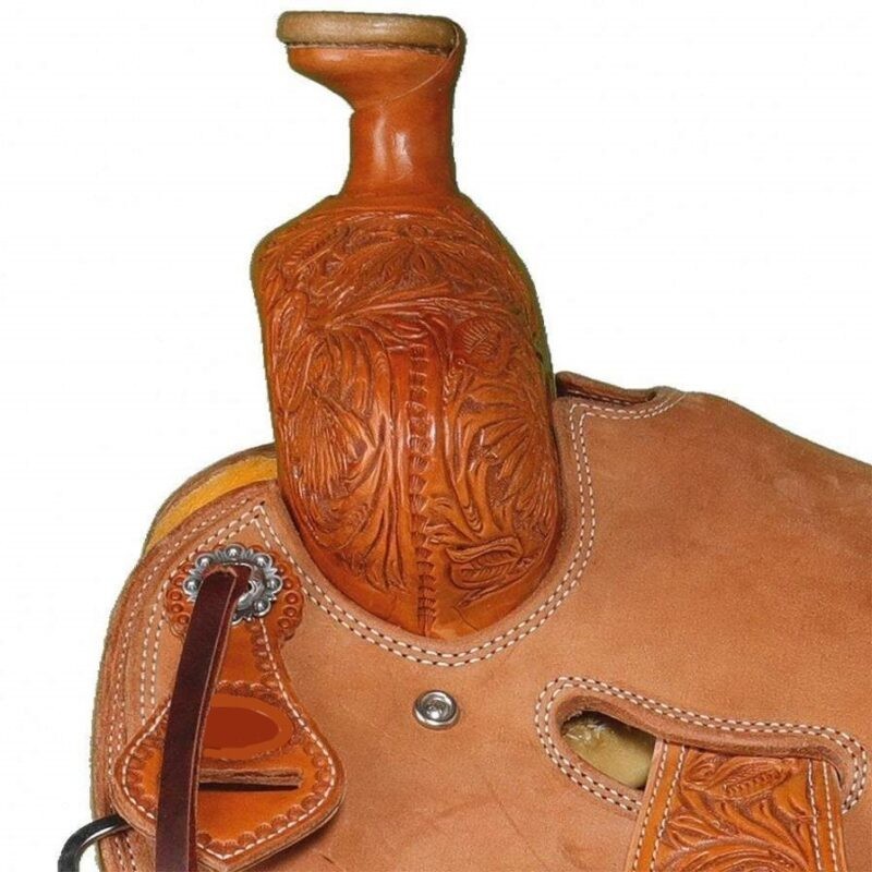 Horse Saddle Western Leather Wade Tree A Fork Work Ranch Roping Trail Tack