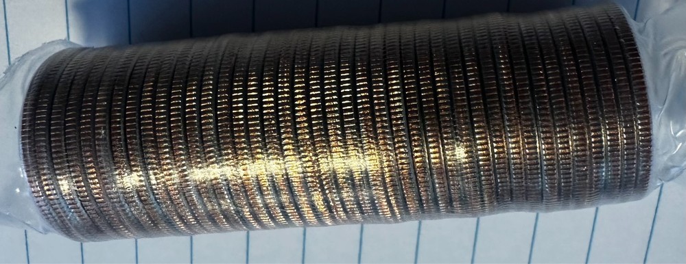 2007-D Nevada Uncirculated State Quarters Roll Roll T/T