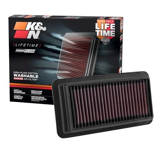 High-Flow Original Lifetime Engine Air Filter: Increase Power: Premium,