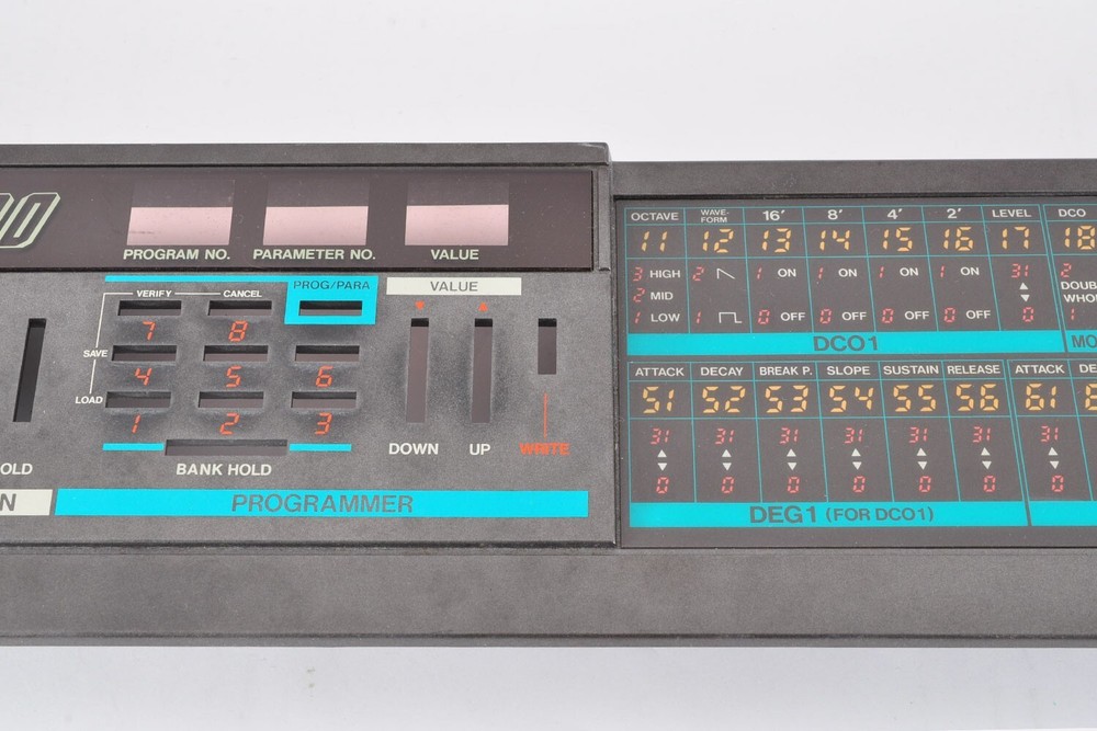 Korg Poly-800 Original Front Panel One Item Only Used From Japan