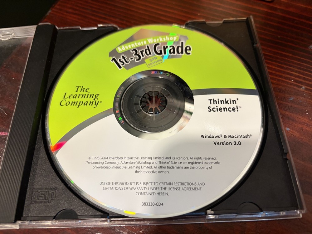 Adventure Workshop Thinkin' Science! 1st-3rd grade CD