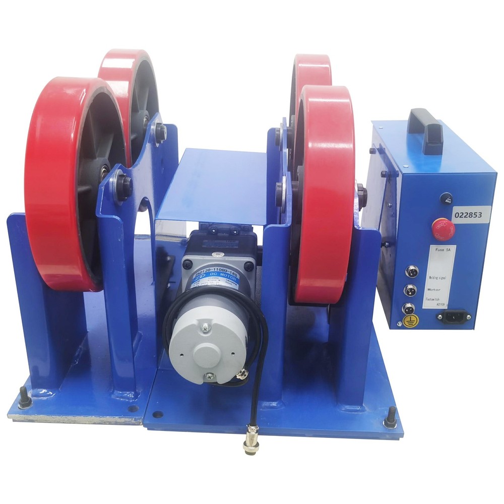 2200lbs Timer-Controlled Welding Turning Roller Welding Rotator 0.79''~31.5''