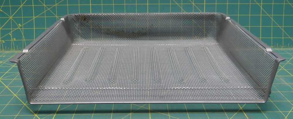 Silver Wire Desktop Stackable Document Letter Organizer, Side Load