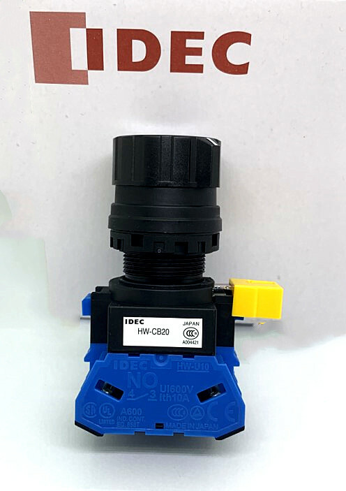 1PC New IDEC HW1R-2D20B Select Button Switch