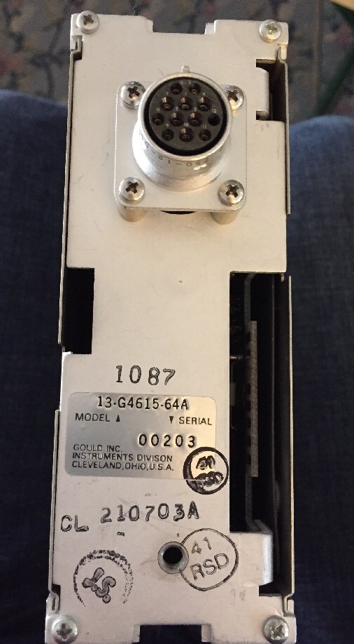 GOULD ECG Plug In MODULE MODEL 13-G4615-64A