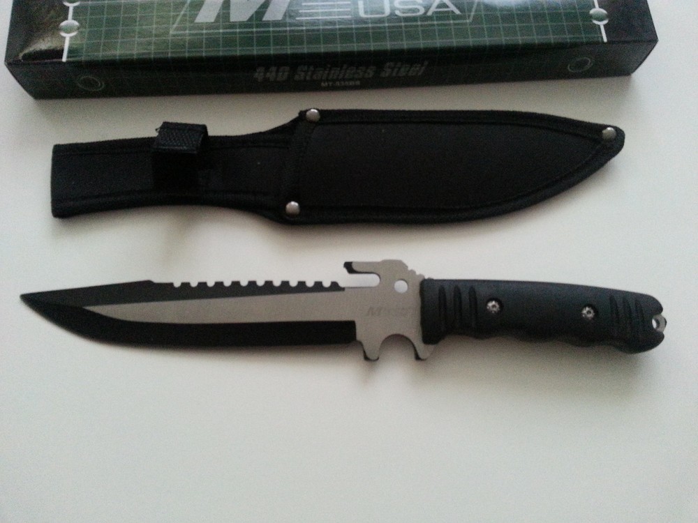 MTech Hydra Dagger / Black & Silver New