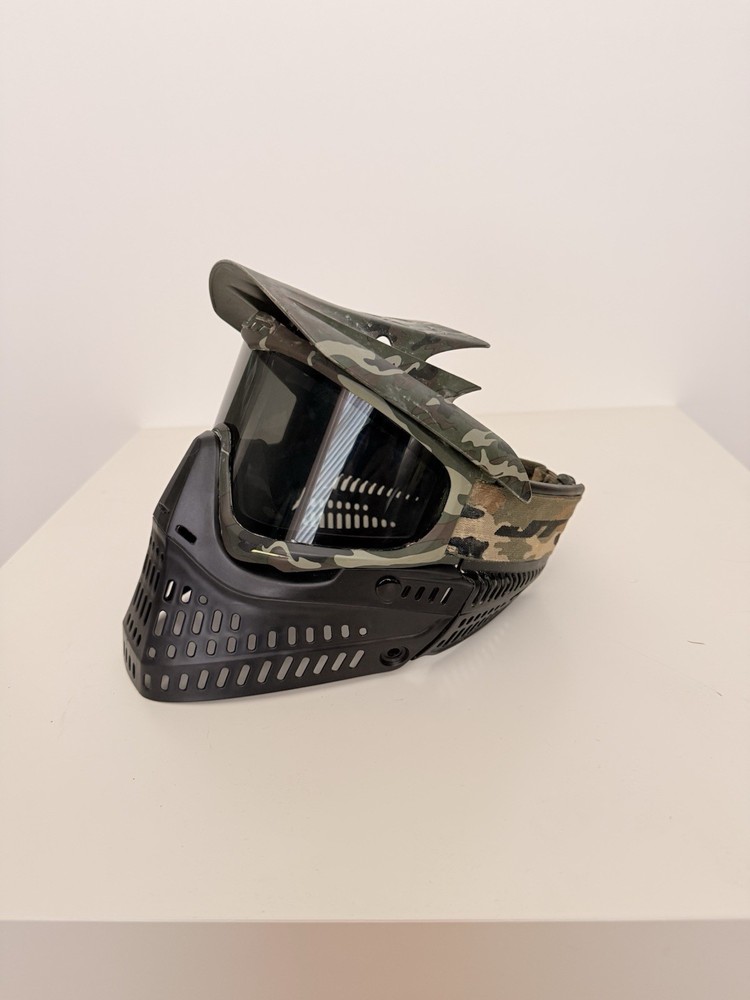Jt Proflex With Camo Frame, Strap, And Visor. Hard Bottoms