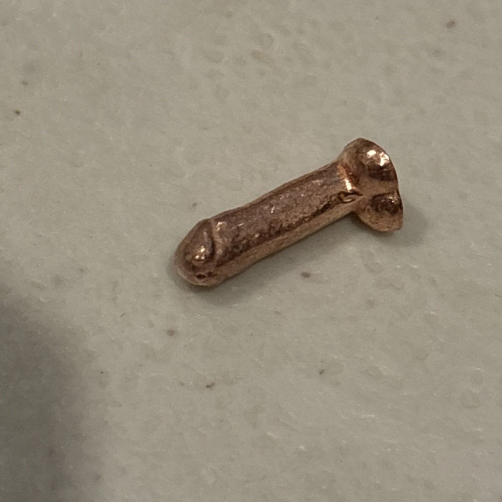 1 gram hand poured copper 🍆
