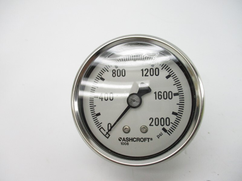 ASHCROFT 631008SL02C2000# 0-2000PSI NSMP