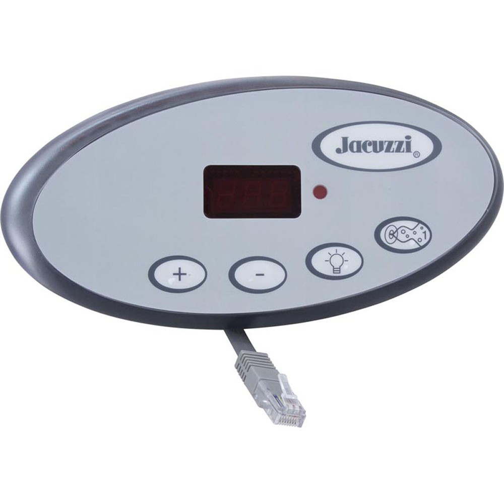 Topside, Jacuzzi J-300 LED Series, 4 Button, P1, Lt