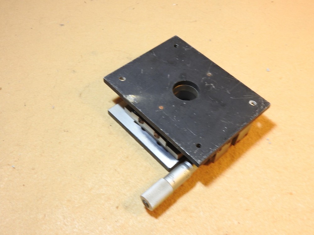 Precision Translation Stage with 25mm Starrett 263M Micrometer, Photon Control