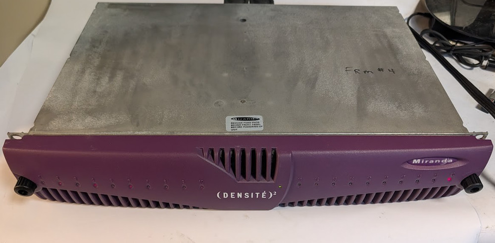 Miranda Grass Valley Densite 2 w/ 5x DEC-1003 & 2xz ENC-1103 Encoder-Decoder