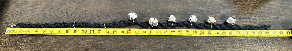 Ginidear Adjustable Handmade Potty Training Bell