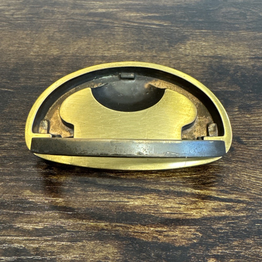 Drexel Passage Drawer Pull Handle Campaign Brass KBC N-16827 Replacement MCM
