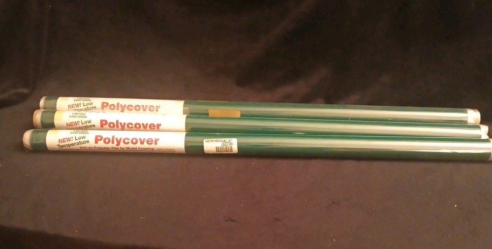 POLYCOVER Polyester Model Covering  Three 2-Meter Rolls
