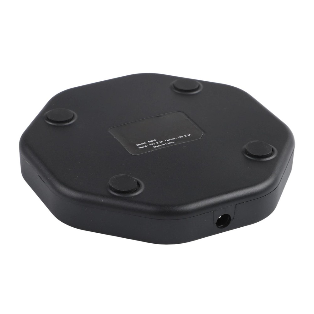 For Ember Smart Mug Charging Dock Compact Black ABS Material for Desk Use